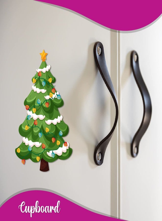 Bhai Please Christmas Tree Wooden Fridge Magnet (Pack of 1) | Festive Wooden Magnet for Fridge, Office, Hampers & Secret Santa Gifting | Premium Christmas Gift & Holiday Decoration | (3 Inch) - Image 2